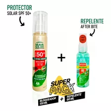 Bloqueador Solar Biodegradable Fps 50+ 120 Ml Con Repelente