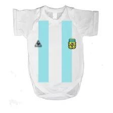 Body Bebe Seleccion Argentina 10 Camiseta 86 Personalizada