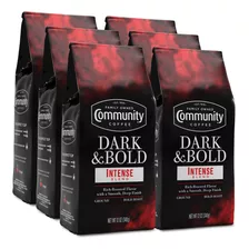 Community Coffee Dark & Bold Intense Blend 72 Onzas, Cafe Mo