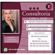 Consultoria On-line Para Treinar Em Qualquer Lugar