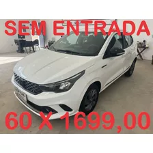 Fiat Argo S-design Financiado Sem Entrada Ipva Pago