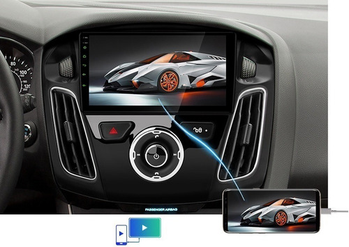 Ford Focus 2012-2016 Android 4k Gps Wifi Internet Radio Hd Foto 5