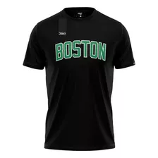 Camiseta Basquete Boston Algodão Nobre Jrkt Sports Masculina