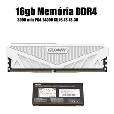 Memória Gloway Ddr4 Ram 16 Gb (2 X 8 Gb) 3000 Mhz Lacrado