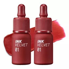 2 Tinta De Labios Ink Velvet N°1 Good Brick - Peripera