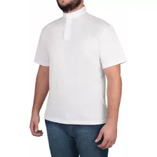 Camisa Para Pastor - Polo Clerical Branca Ref.:220