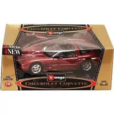 Chevrolet Corvette 1:18 Burago Vip C Auto Escala Colección