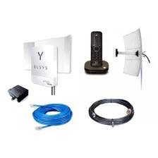 Kit Elsys Amplimax 4g + Antena 20dbi 4g + Tel