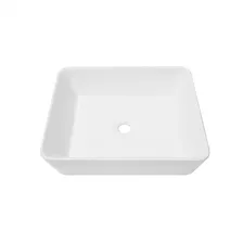 Lavamanos Ceramica Sobreponer Rectangular Blanco 40*30*14