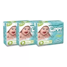 Kit 3 Pct Fralda Infantil Lippy Baby Direto Da Fábrica