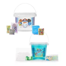 Kit 2 Baldes De Slime Listo Para Usar Elmers Con 9 Toppings