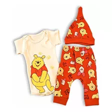 Set Conjunto Winnie Pooh Manga Corta