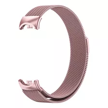 Pulseira Metal Milanese Para Relógio Xiaomi Mi Band 8