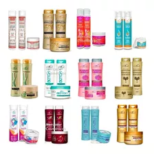  18 Produtos (6 Kits) Shampoo Condicionador Mascara