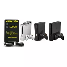 Disco Duro Externo Para Xbox-360 Rgh Con 74 Juegos