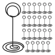 24 Pacotes: Porta-números De Mesa, Suporte Para Cartão De No