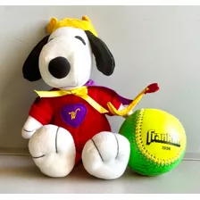 Kit Bola De Baseball Franklin Com Snoopy