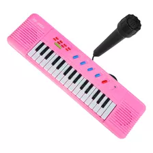 Pianinho Teclado Musical Infantil P/ Crianças Com Microfone