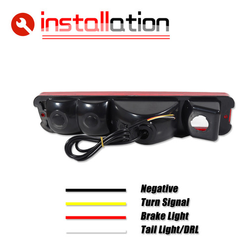 Luz Trasera Led Para Chevrolet El Road Malibu Gmc Gentleman Foto 9