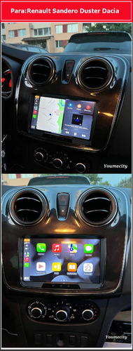 Radio Gps Estereo Pantalla Para Renault Sandero Duster Dacia Foto 4