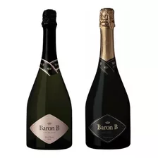 Champagne Baron B Espumante 1 Brut Rose + 1 Extra Brut 750c