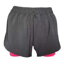 Short Con Calza Malik Laser Deportivo Mujer - Local Olivos