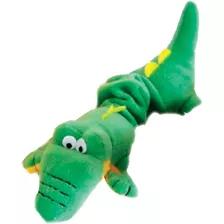 Brinquedo Caes Pelucia Crocodilo Com Apito