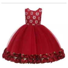 Vestido Elegante Para Niña Vestido Fiesta De Cumpleaños Niña