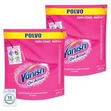 Pack X2u Potenciador De Lavado En Polvo Vanish 450g