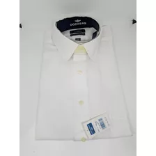 * Camisa Hombre Talla 16-16 1/2, 32/33 Dockers Blanco