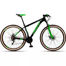 Bicicleta 29 Dropp Sx Evo 21v Câmbio Shimano Preto+verde