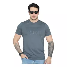 Camiseta Armani Exchange Assinatura Masculino