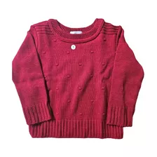 Blusa Infantil Em Tricot Menina Detalhe Poá