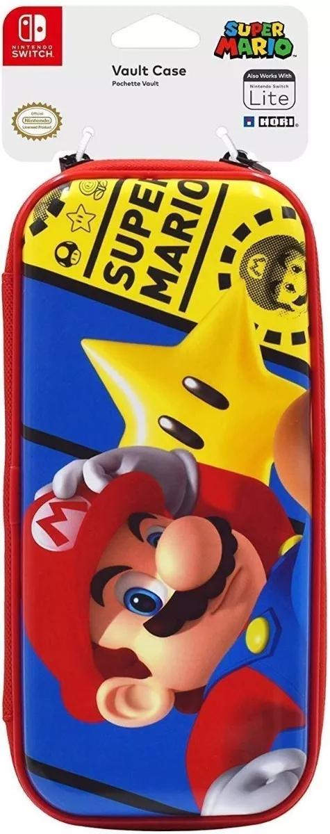 Estuche Premium Vault Hori Edicion Super Mario Nintendo 