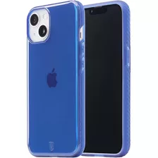Funda Para iPhone 13 6.1 Semitransparente Azul