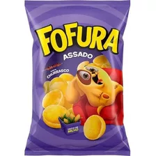 2 Fardos Biscoito Salgado Fofura Churrasco - 20 Unid X 70g