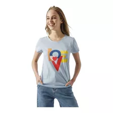 Remera Algodon Estampa Mujer Manga Corta Las Oreiro Hadar