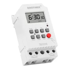 Timer Temporizador Digital Intervalo Min 1 Seg 110/130v 30a