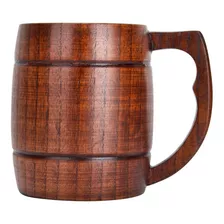 Taza De Cerveza De Madera Natural, Hecha A Mano, Ecológica,