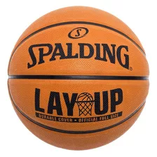 Balón Spalding De Basquetbol No. 7 Lay Up Naranja