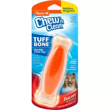 Hartz Chew N Clean Tuff Bone Bacon Juguete Dental Para Masti