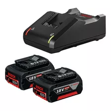 Kit 2 Bateria 4ah 18v E Carregador Gal18v-40 18v Bivolt