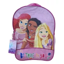 Mochila Infantil Princesas Con Brillo 14 2024