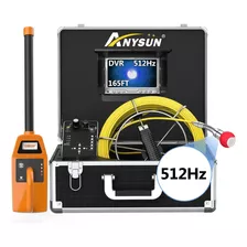 Sewer Camera With Locator, Anysun 165ft With 512hz Sonde And