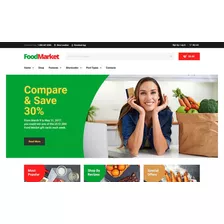 Criação E Desenvolvimnento Site Supermercado Personalizado