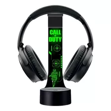 Soporte Base Audífonos Diadema Gamer Call Of Duty Rgb Usb