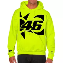 Sudadera De Valentino Rossi Amarilla Fluorescente 