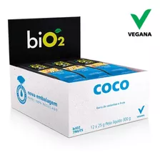 Bio2 Barra De Castanhas E Coco 7nuts 25gr Vegana 12 Unidades