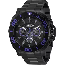 Invicta Black Panther Pantera Negra 48mm 35097 Marvel Quartz