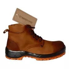 Botas Color Cafe Miel Dielectricas De Trabajo Tomstone